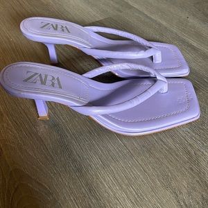 Purple Size 8 Kitten Heels